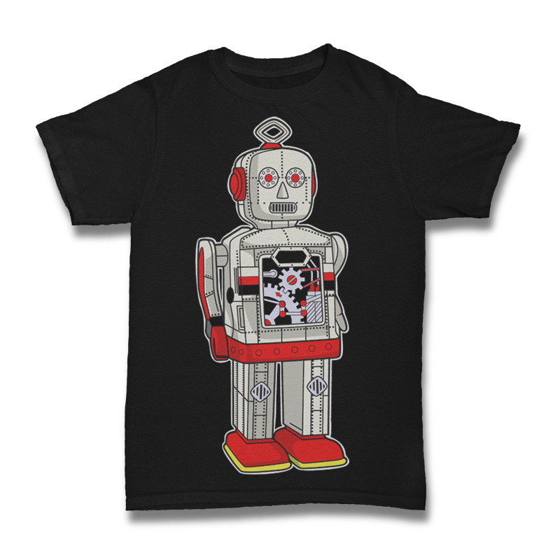 Robot Island Tshirt