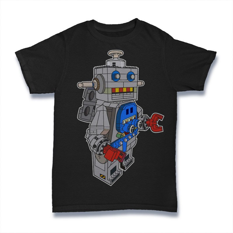Robot Lego Tshirt