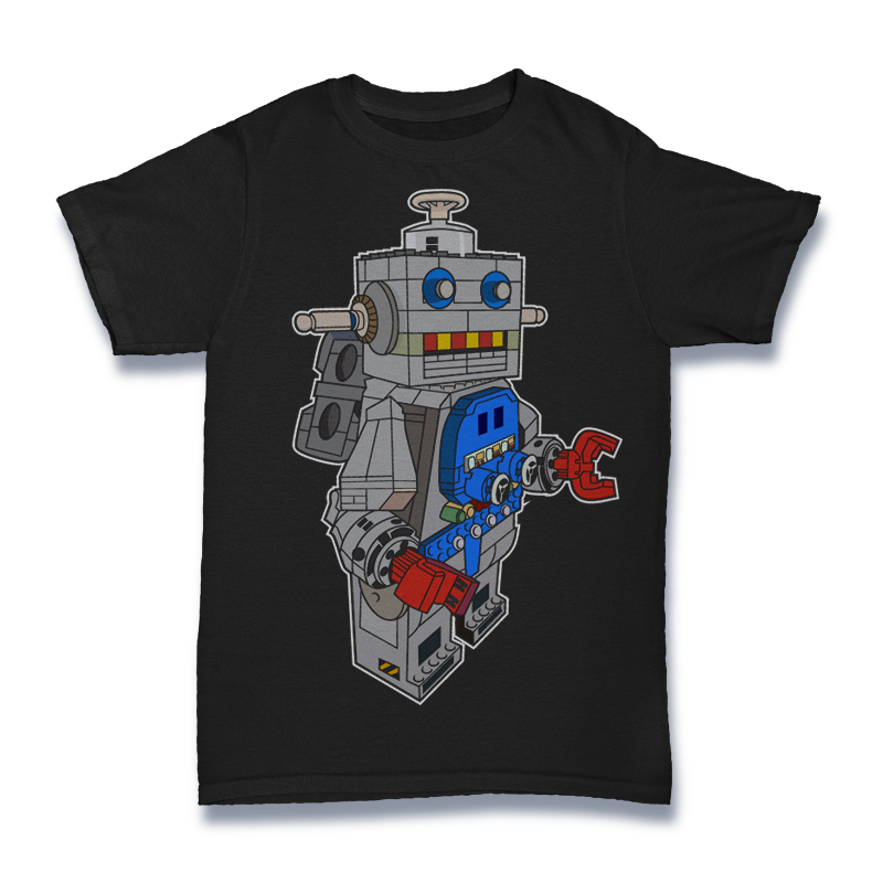 Robot Lego Tshirt