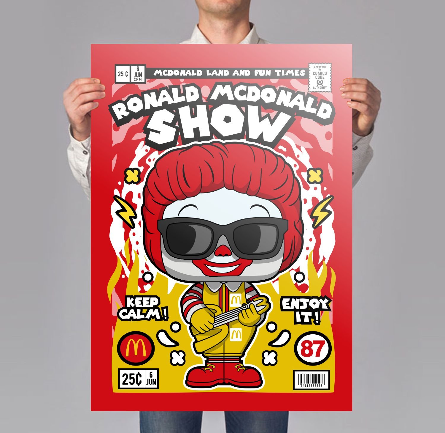 Ronald Mcdonald Poster