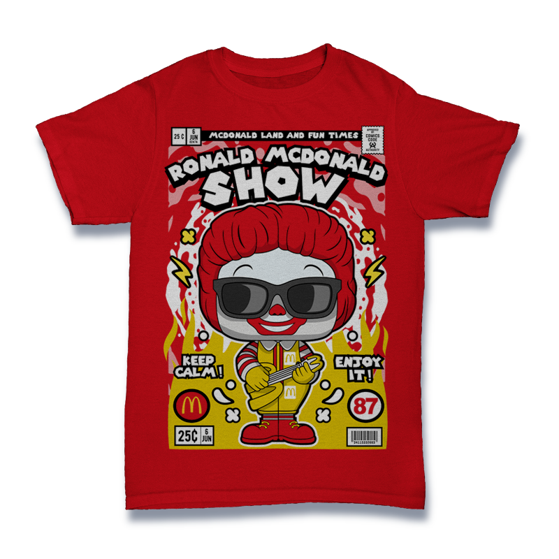 Ronald Mcdonald Tshirt