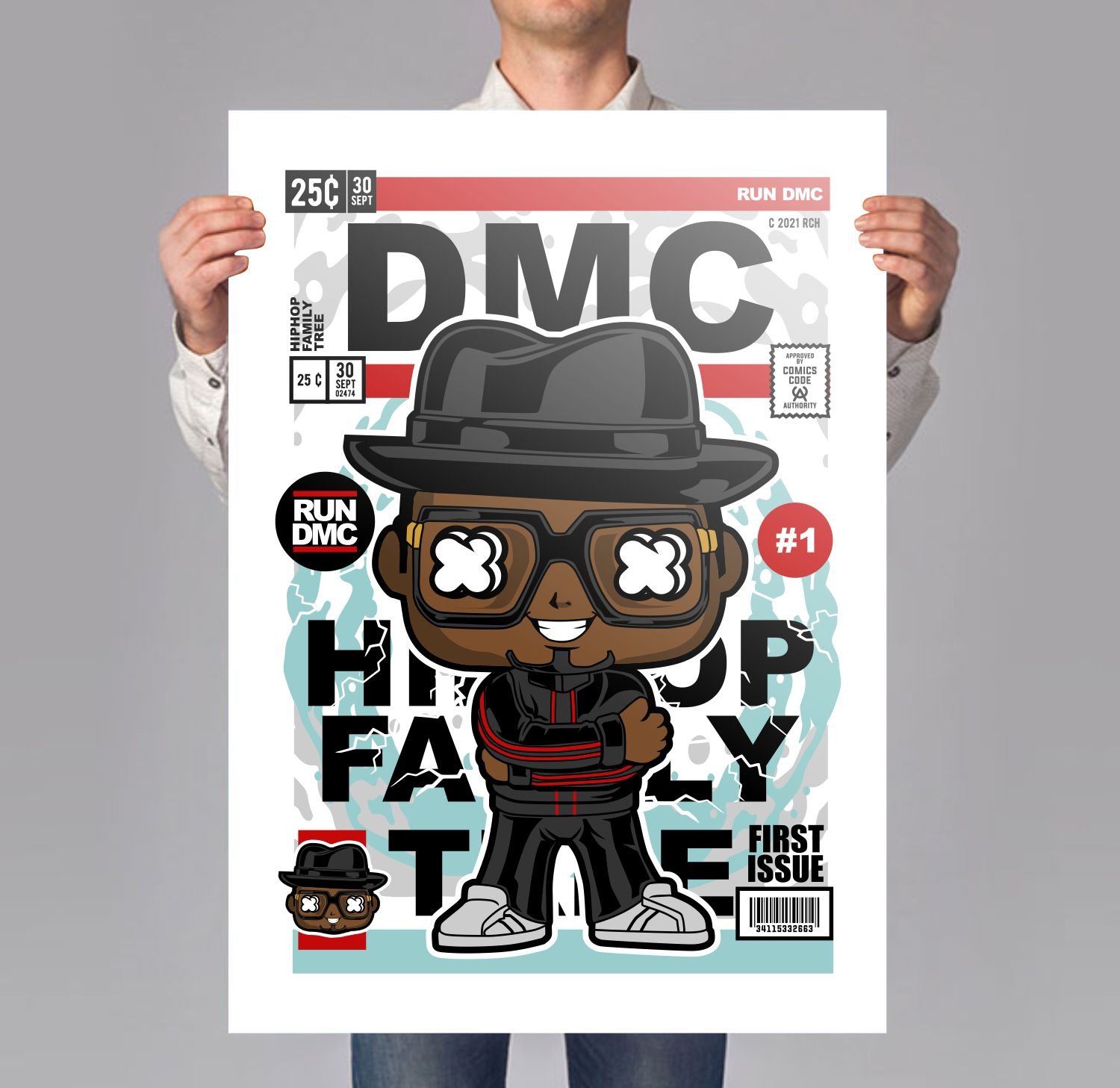 Run DMC Poster
