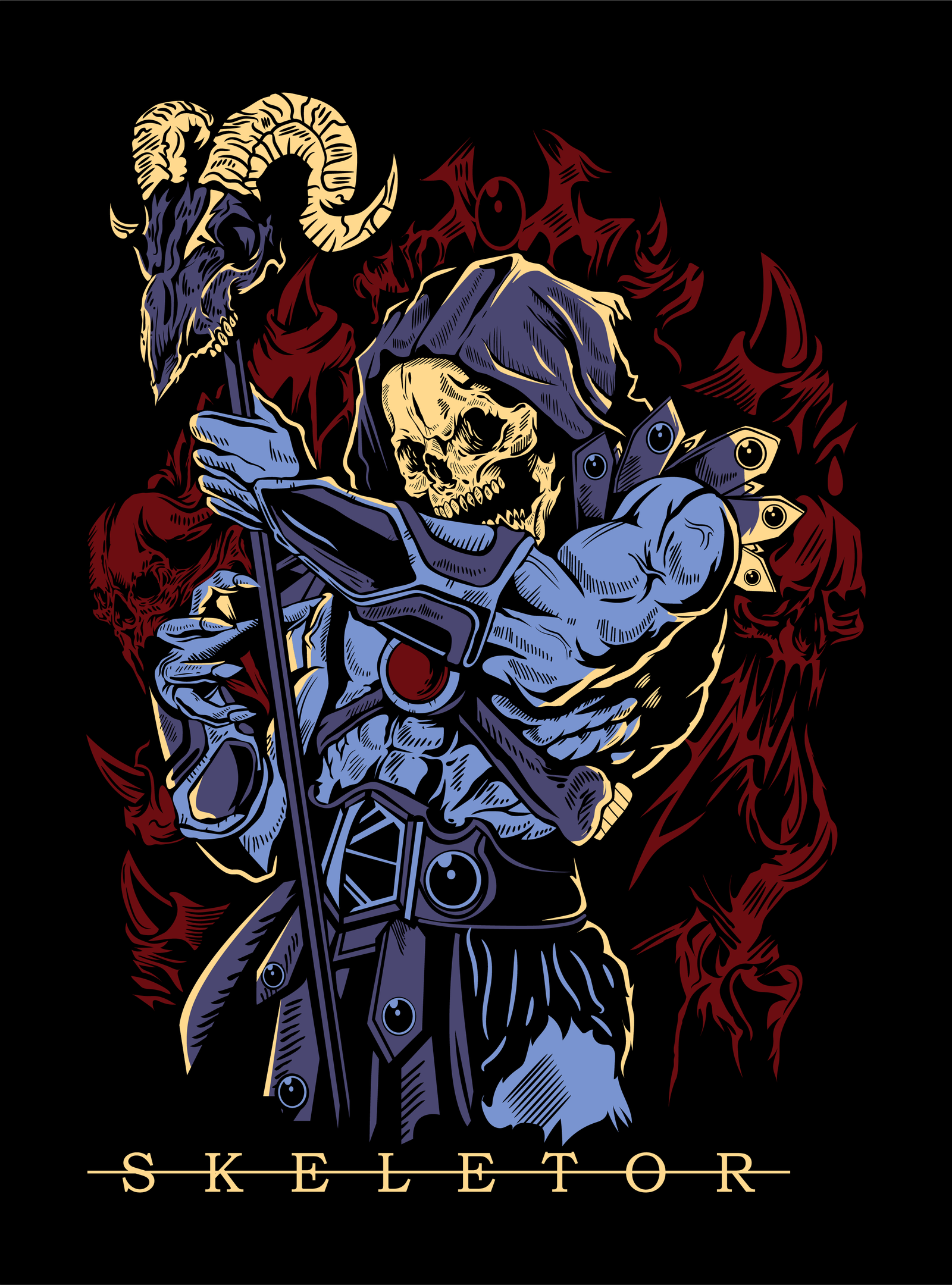 SKELETOR – U BLACK