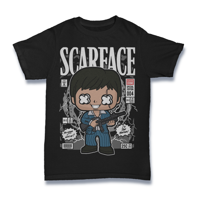 Scarface Tony Montana Tshirt