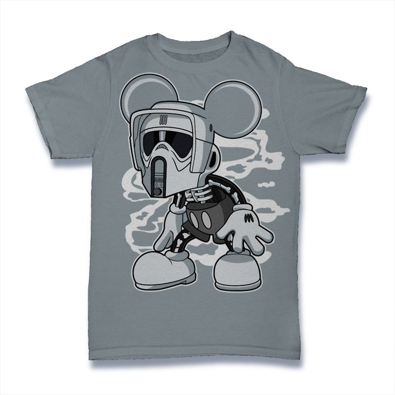 Scout Trooper Mickey Tshirt