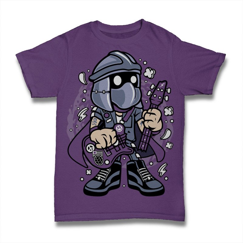 Shredder Rockstar Tshirt