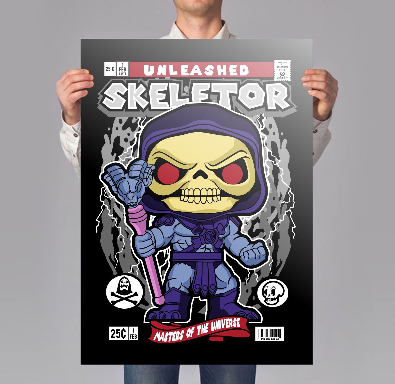 Skeletor Poster