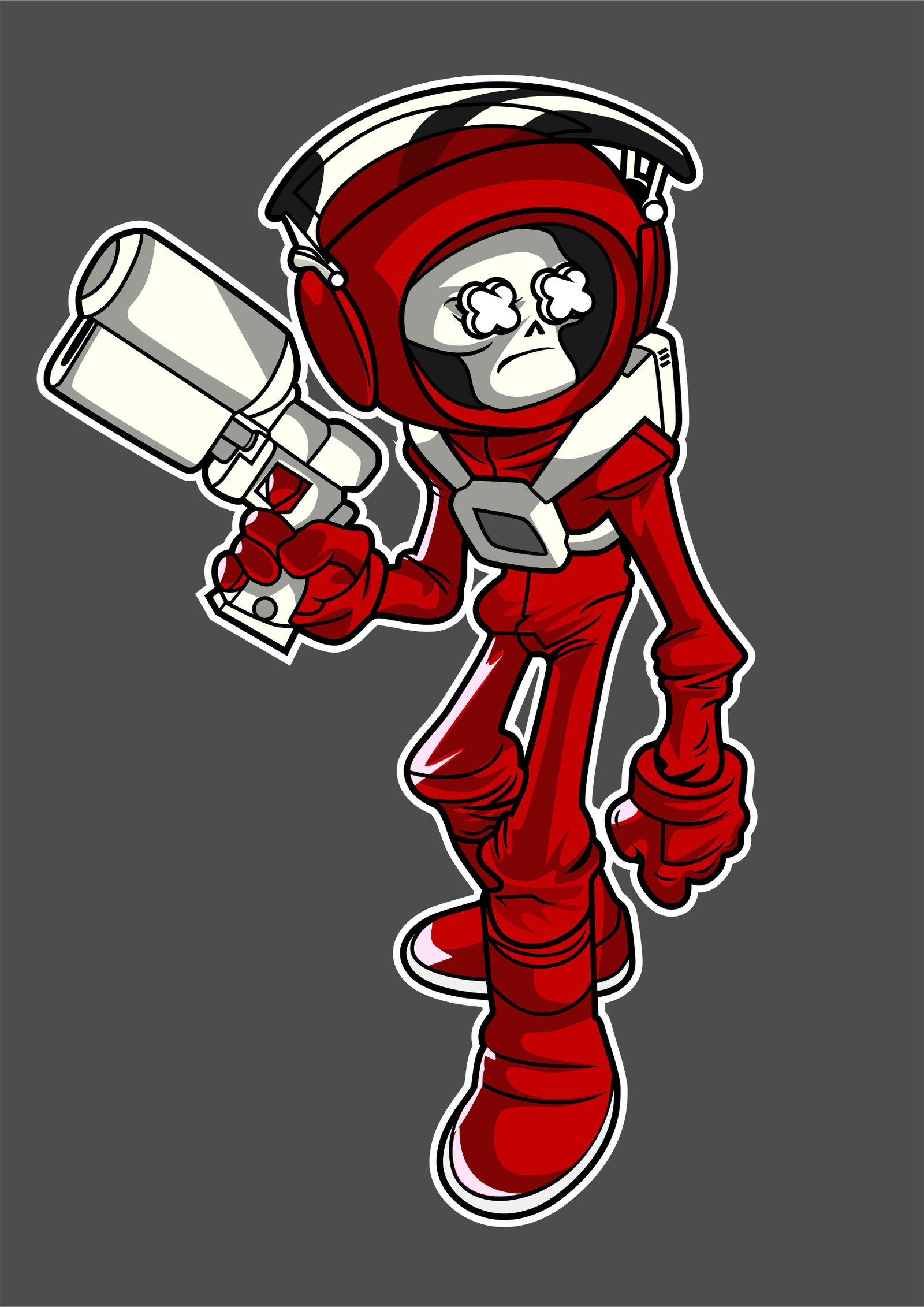 Skull Astronaut