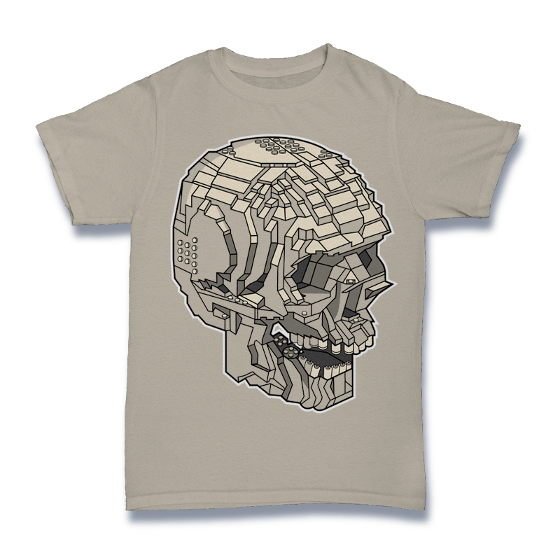 Skull Brick Tshirt
