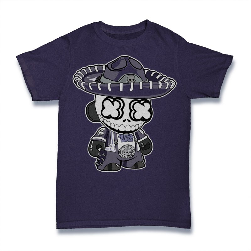 Skull Day of The Dead Tshirt