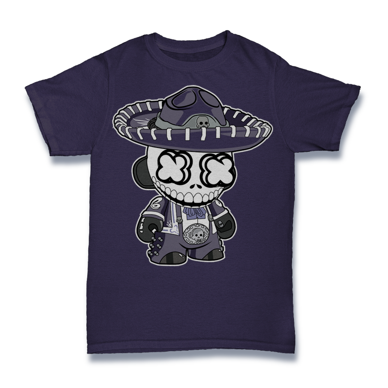 Skull Day of The Dead Tshirt