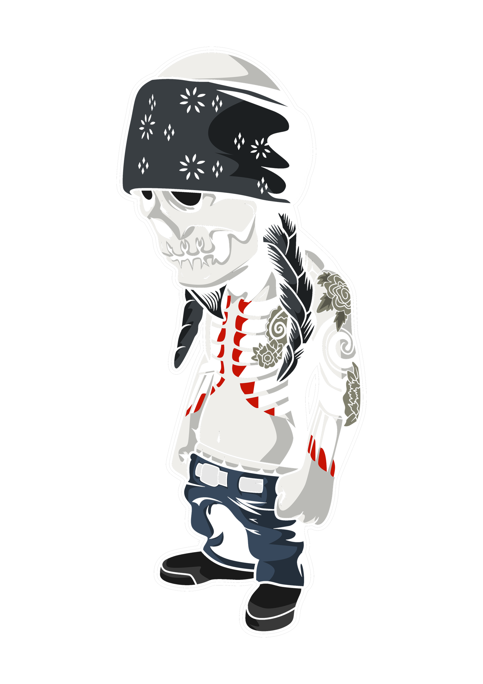 Skull Head Tattoo