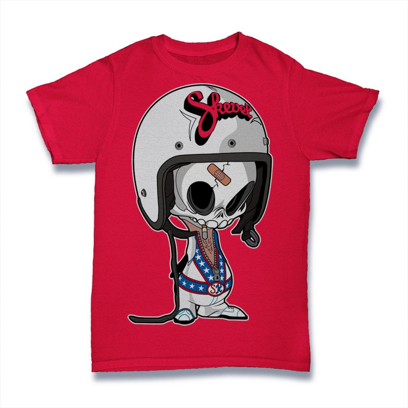 Skull Head Tshirt