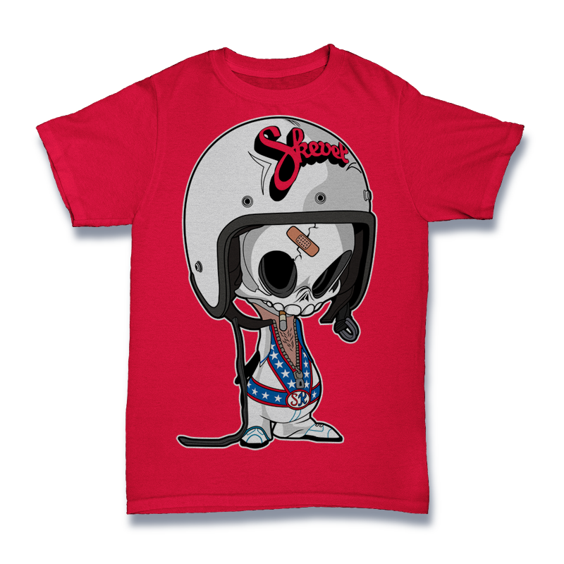 Skull Head Tshirt