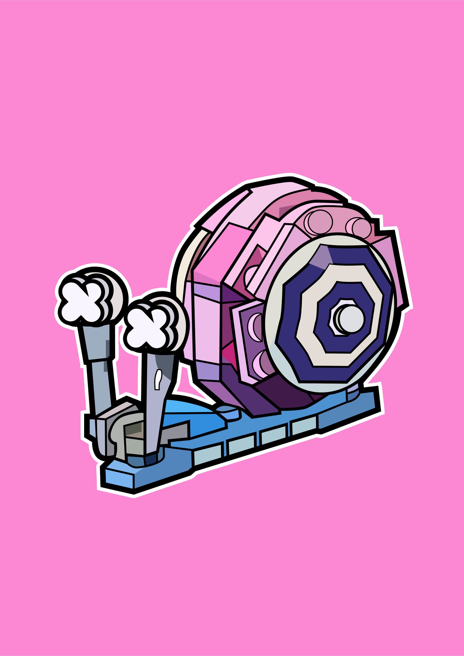 Snail Brick Lego
