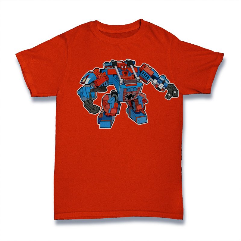 Spiderman Robo Tshirt