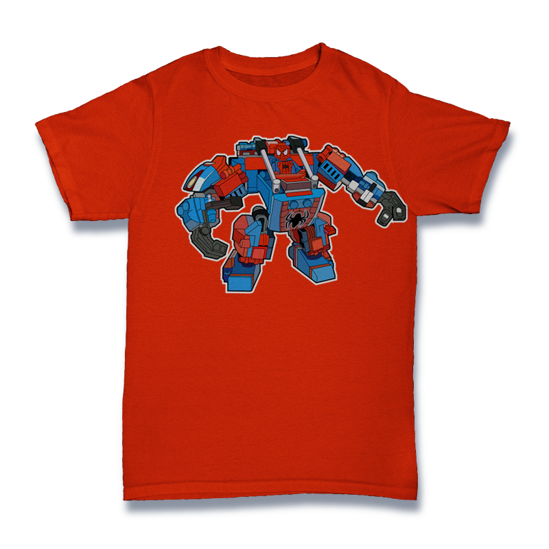Spiderman Robo Tshirt