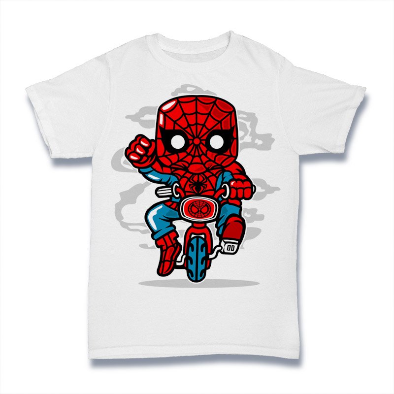 Spidey Minibike Tshirt