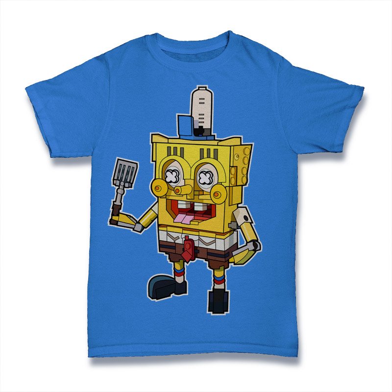 Sponge Bob Lego Tshirt