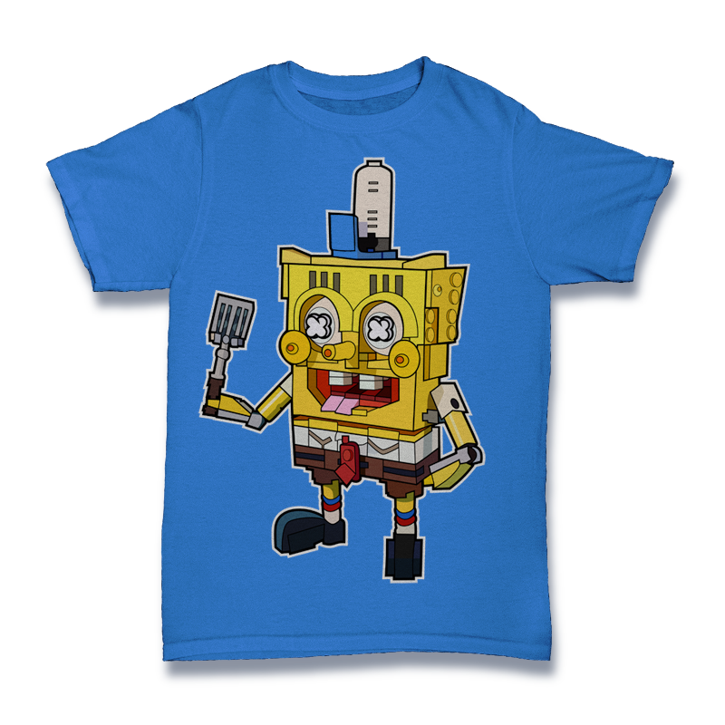 Sponge Bob Lego Tshirt