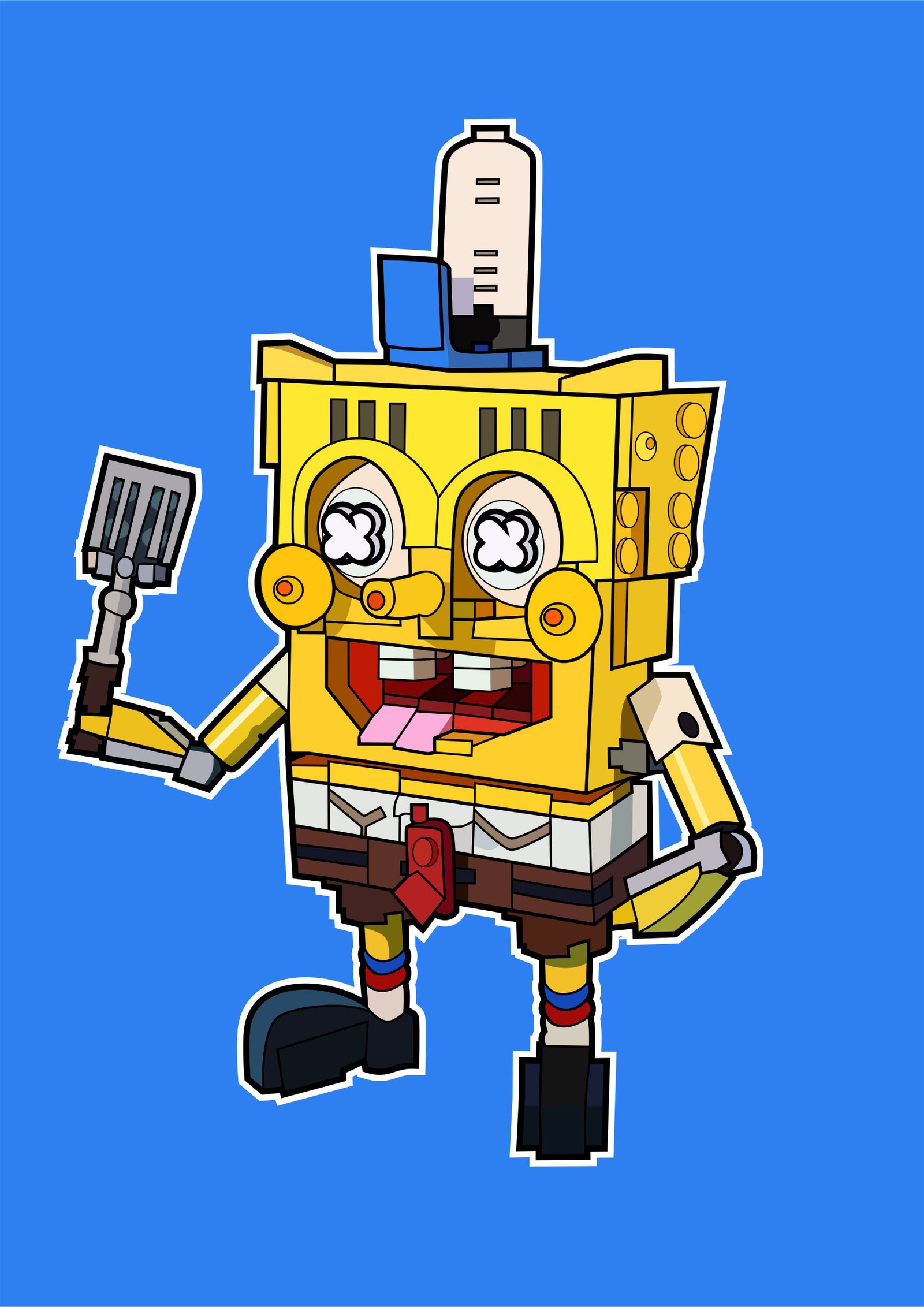 Sponge Bob Lego