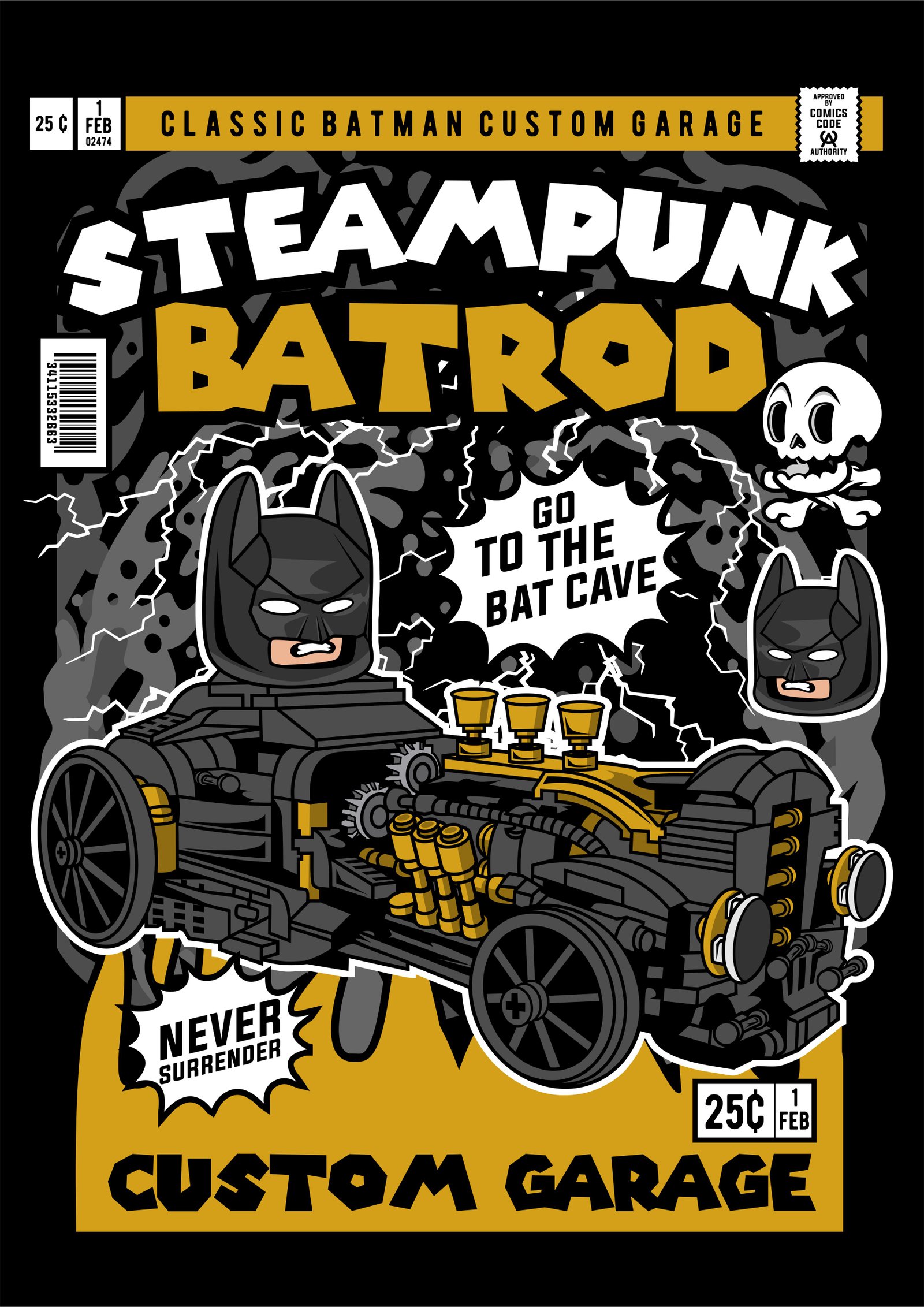 Steampunk Bat Rod