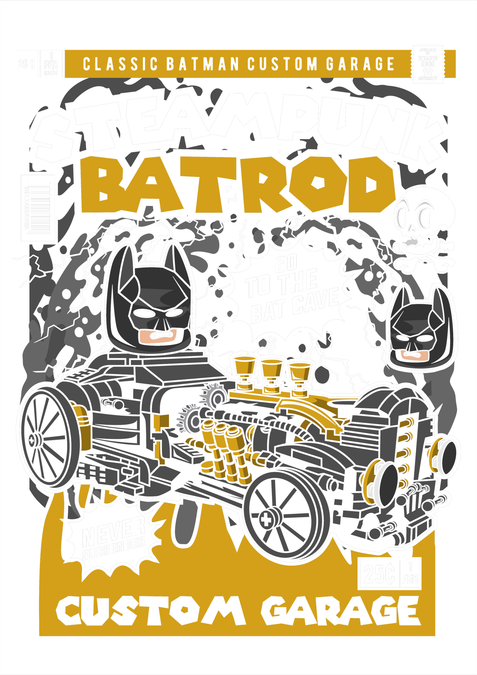Steampunk Bat Rod