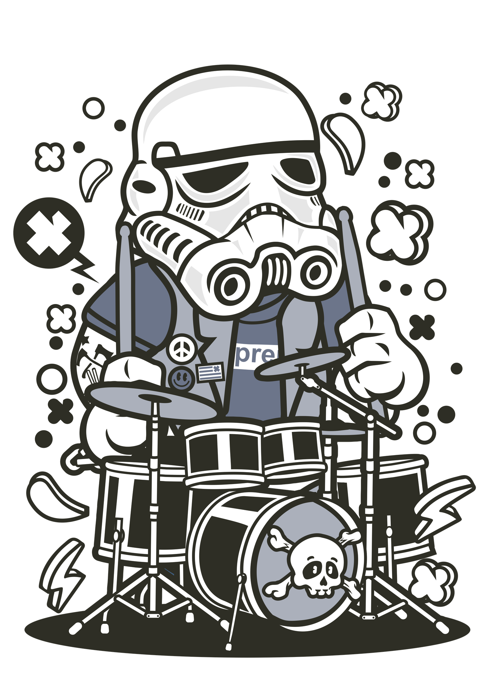 Storm Trooper Drummer