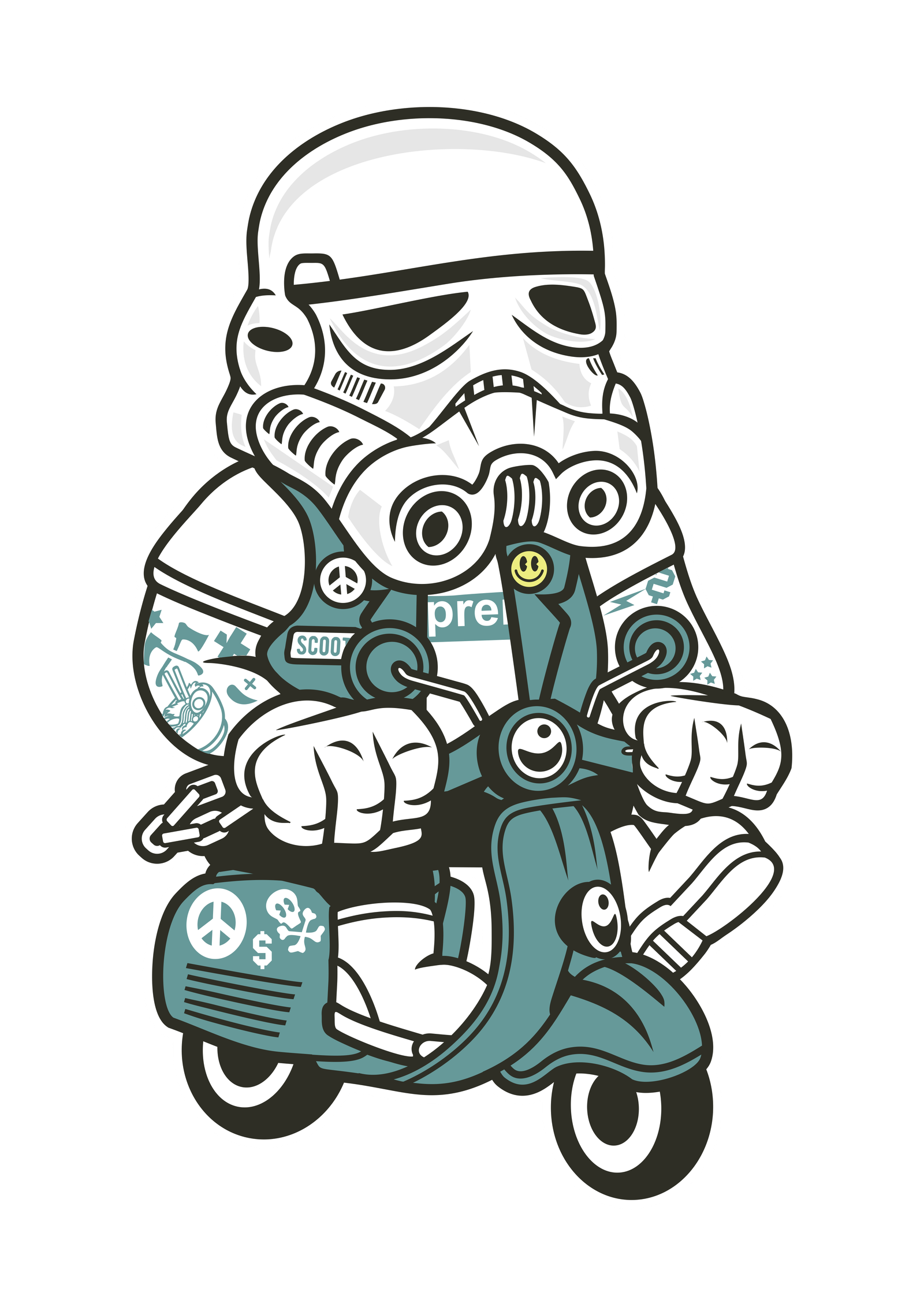 Storm Trooper Scooter