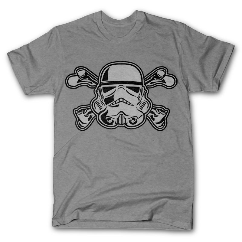 Stormtrooper Cross Bones Tshirt