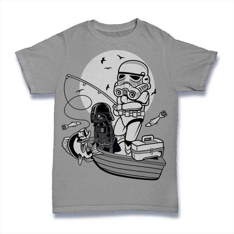 Stormtrooper Fisherman Tshirt