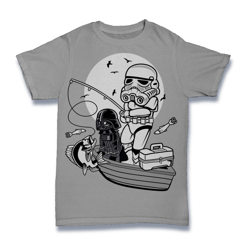 Stormtrooper Fisherman Tshirt