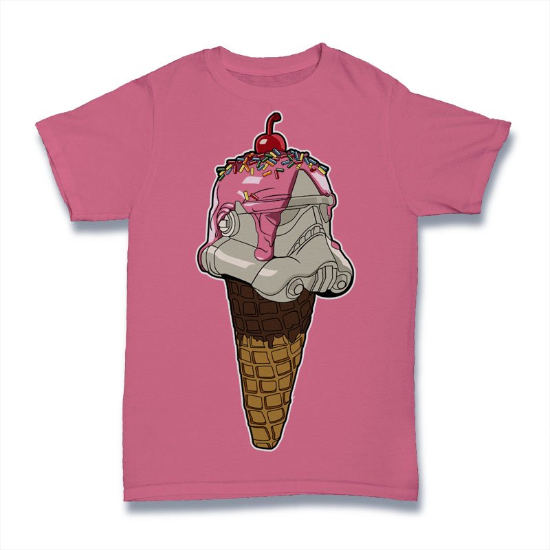 Stormtrooper Ice Cream Tshirt