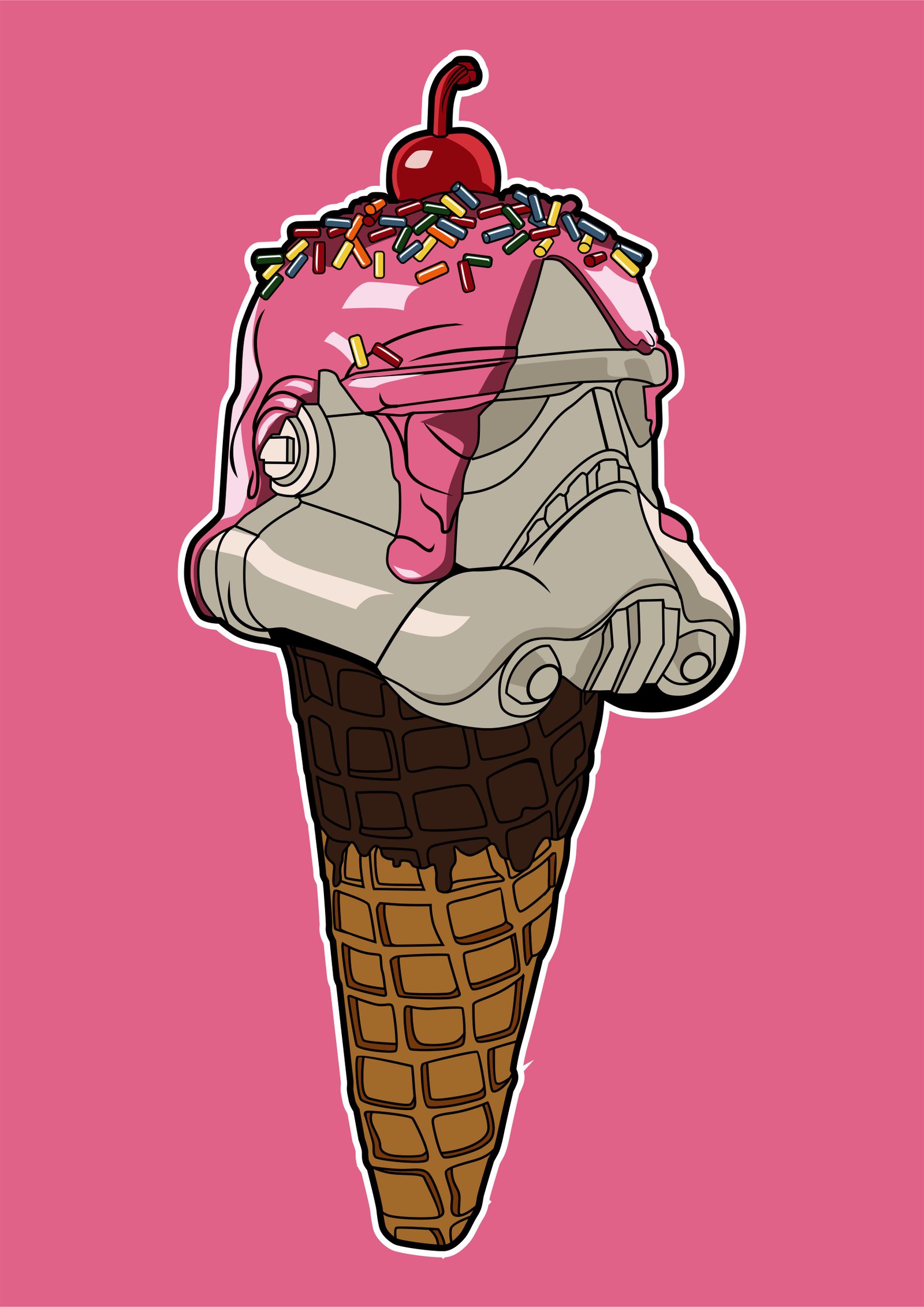 Stormtrooper Ice Cream