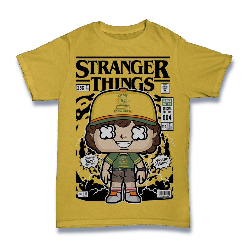 Stranger Things Dustin Tshirt
