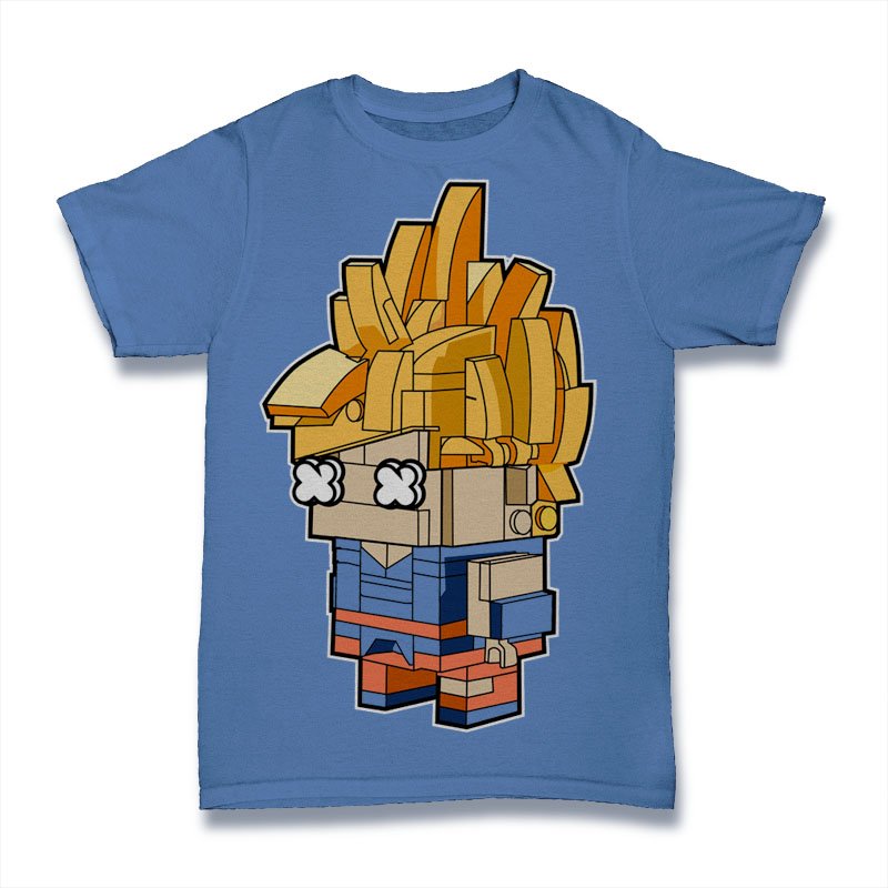 Super Saiyan Lego Tshirt