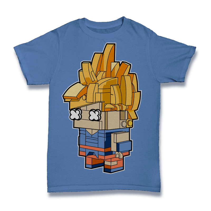 Super Saiyan Lego Tshirt