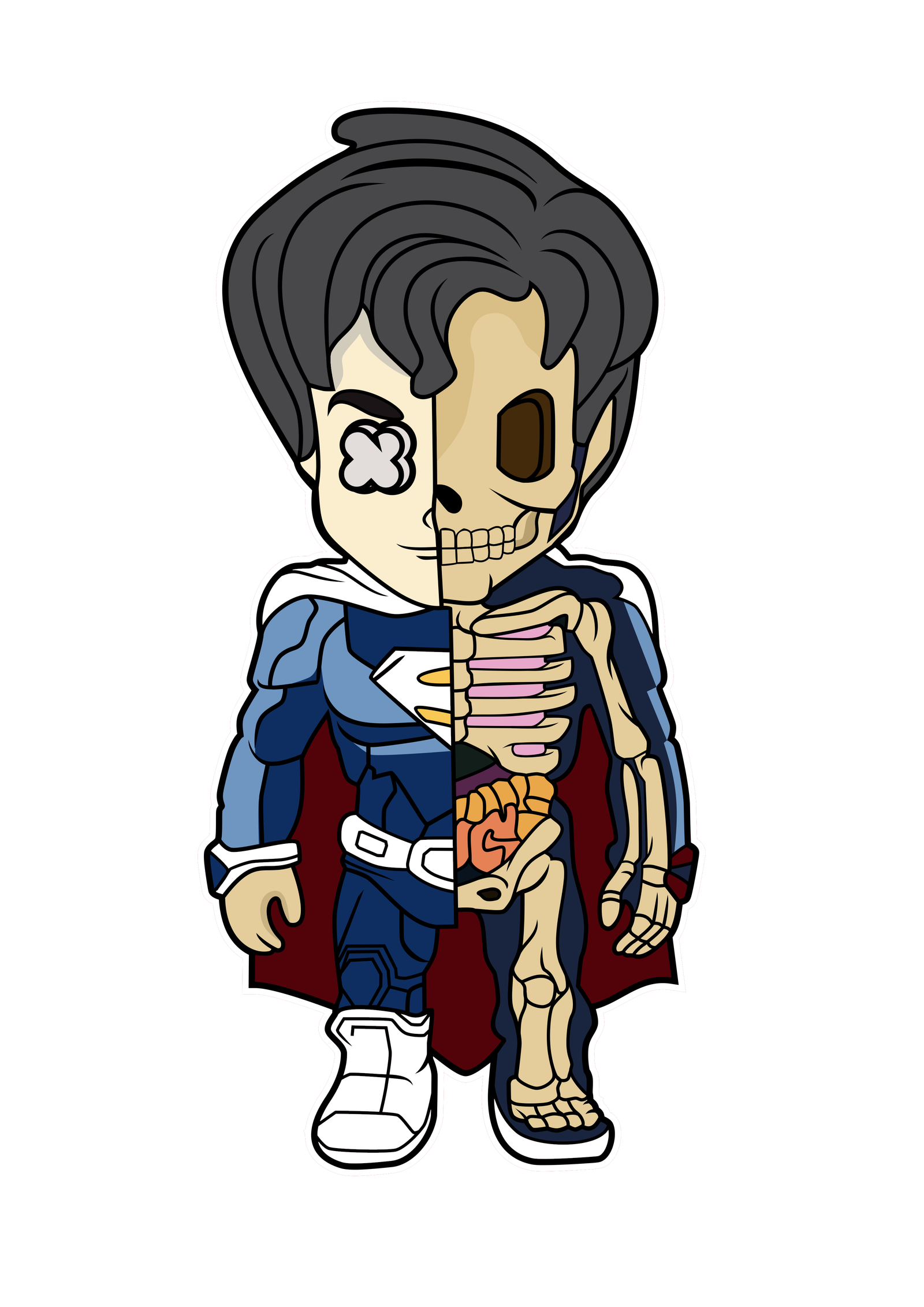 Superman Skeleton