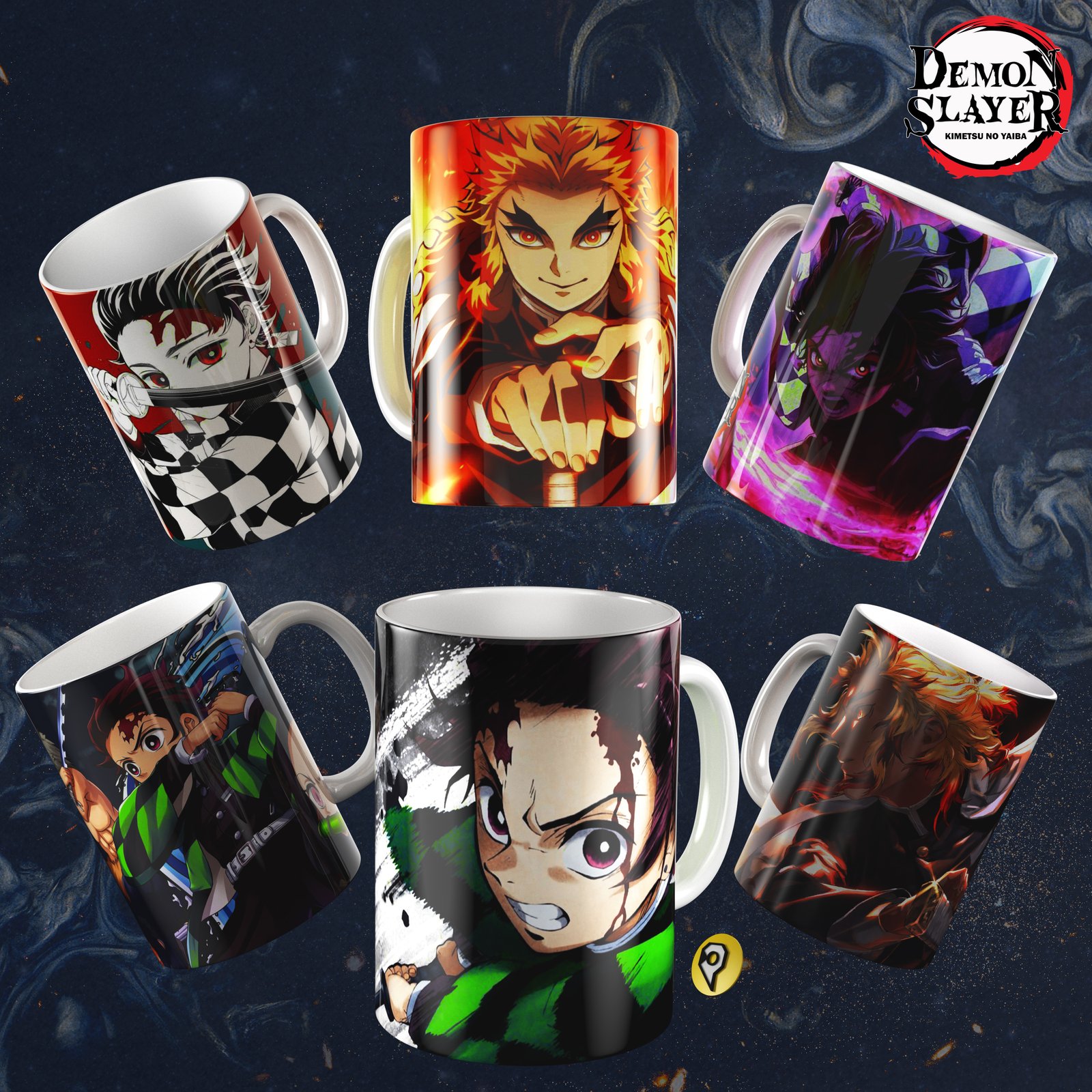 TAZAS DEMON SLAYER