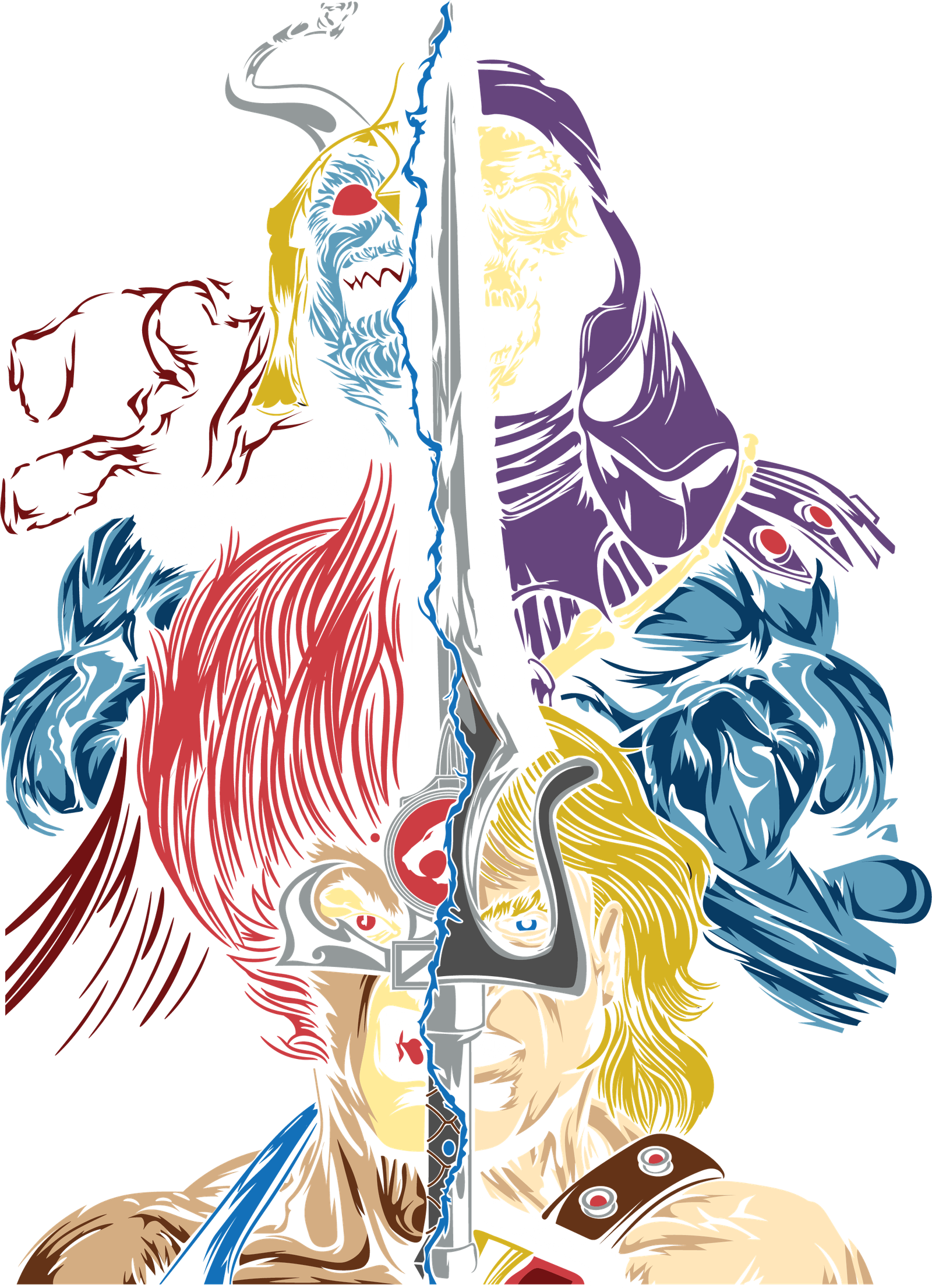 THUNDER-HE MAN – 14 COLORES