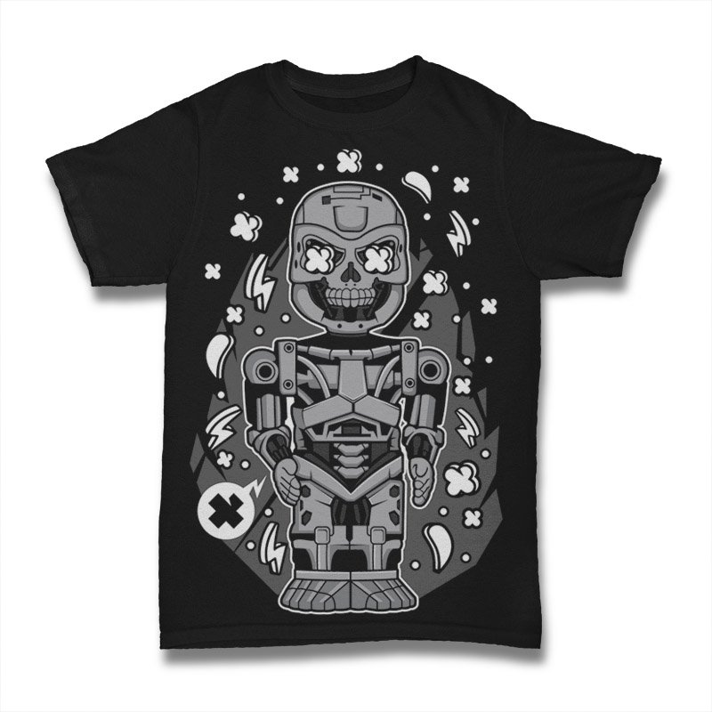 Terminator Skull Tshirt
