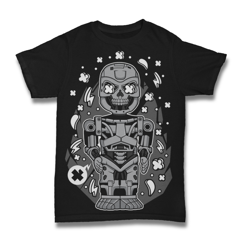 Terminator Skull Tshirt