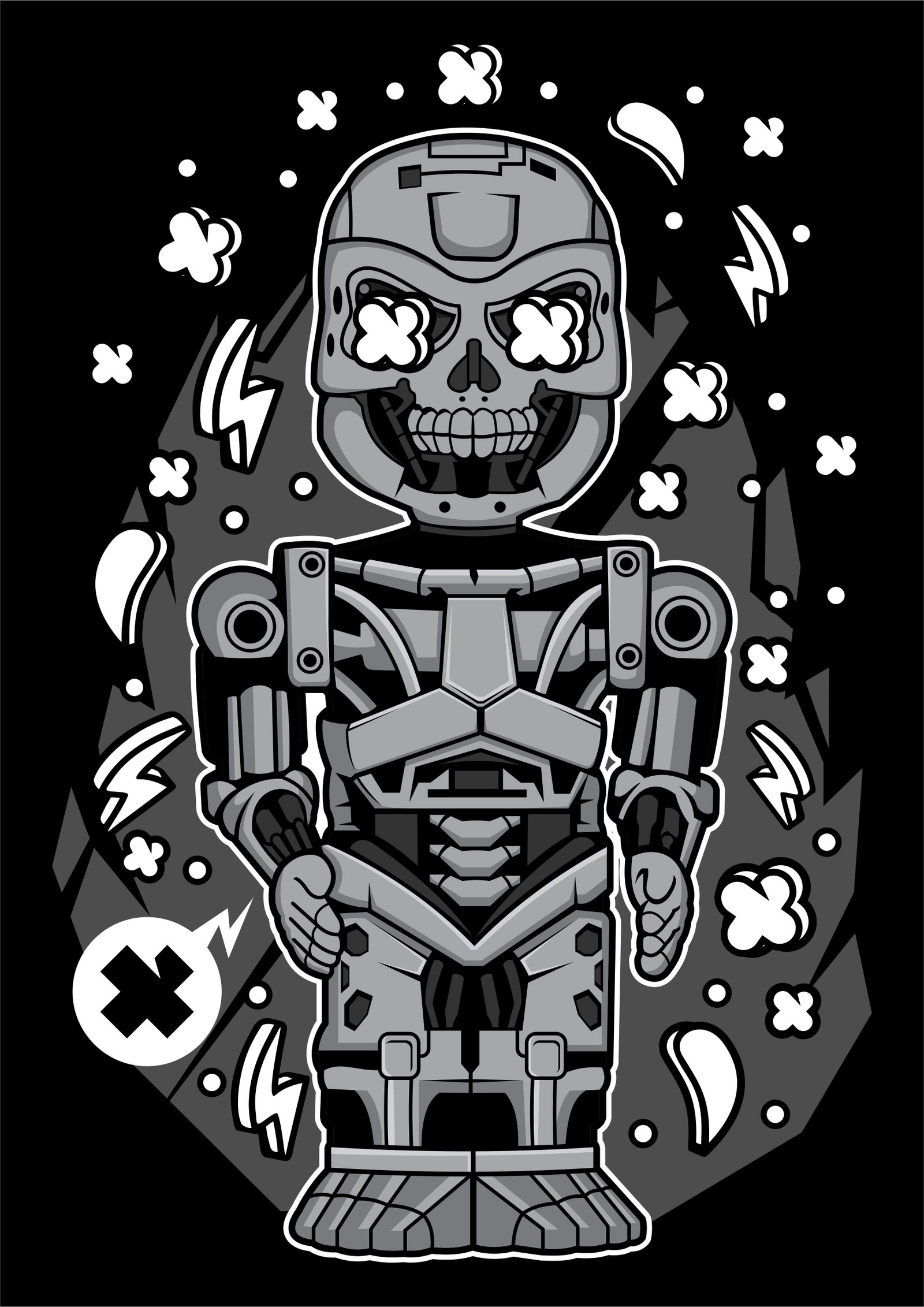 Terminator Skull