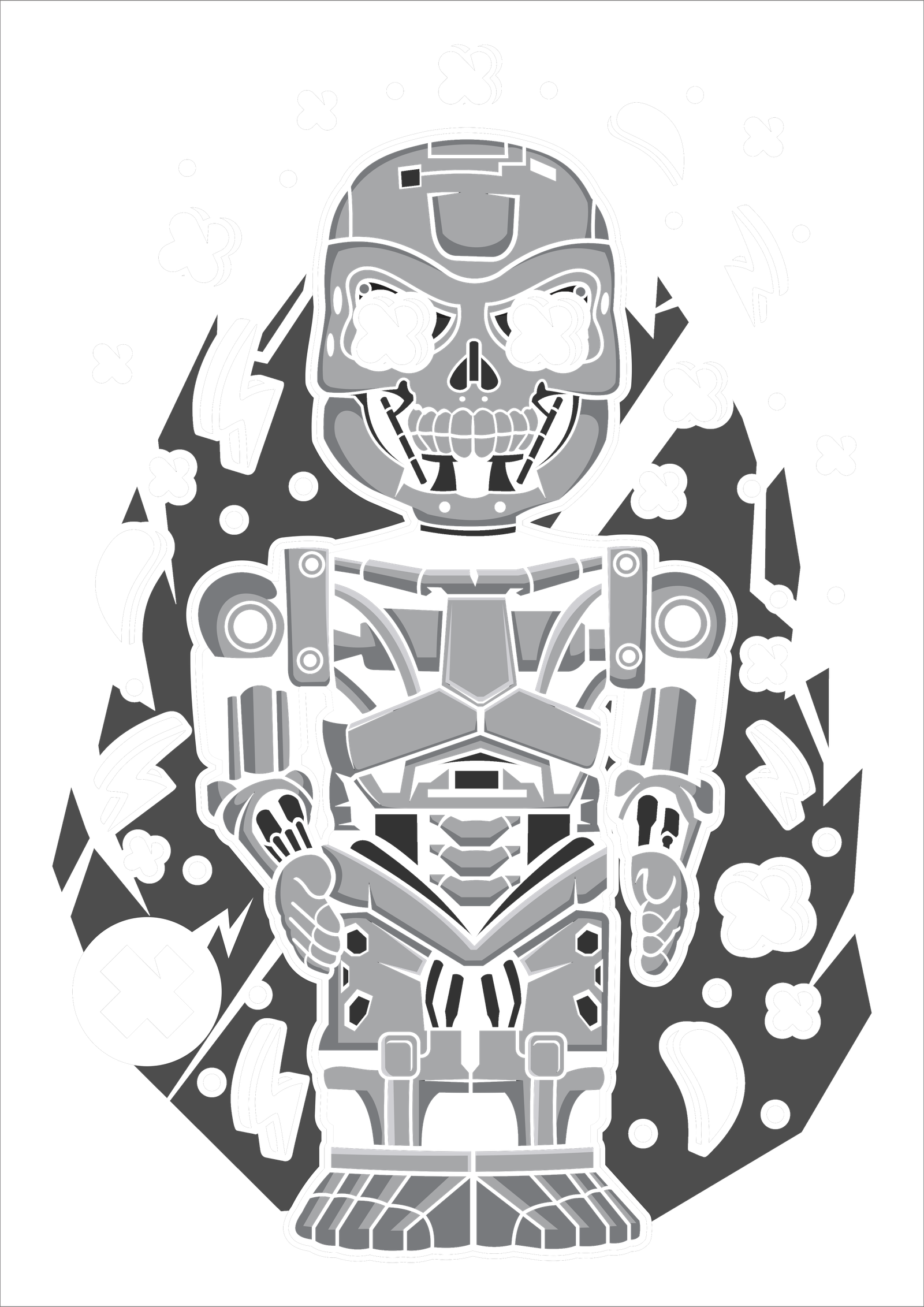 Terminator Skull