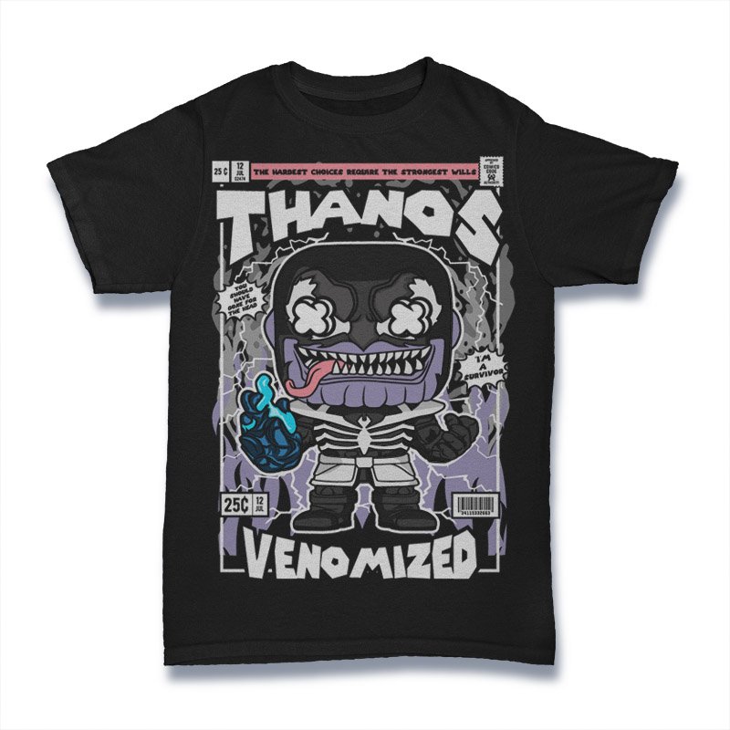 Thanos Venomized Tshirt