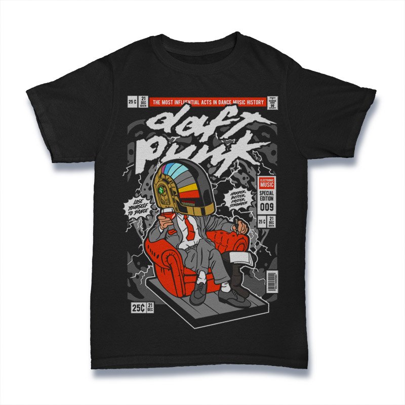 The Daft Punk Boss Tshirt