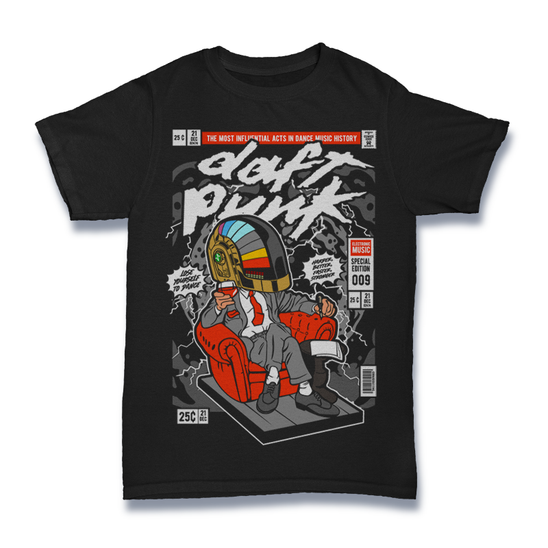 The Daft Punk Boss Tshirt