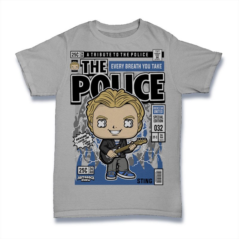 The Police Sting Tshirt