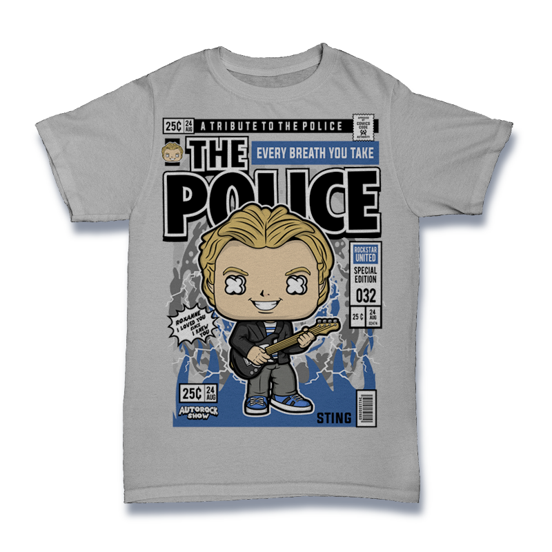 The Police Sting Tshirt
