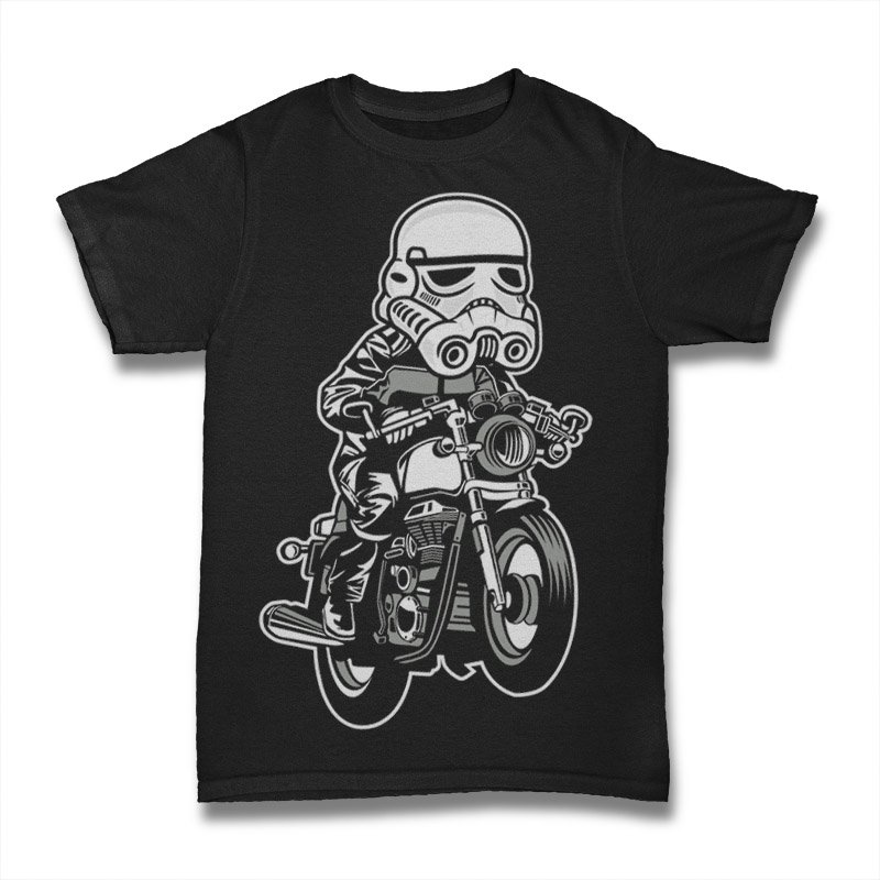 Trooper Caferacer Tshirt